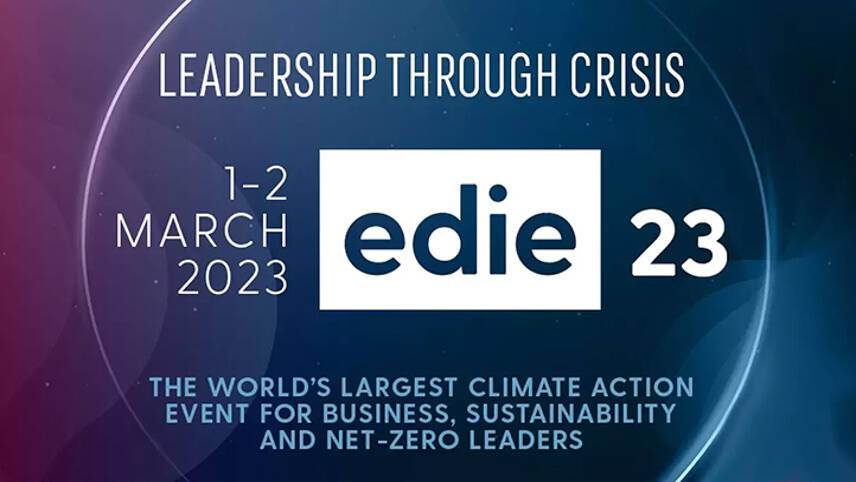 edie 23 begins in one week: Join us at our biggest sustainable business event of the year