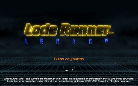 oprainfall | Lode Runner Legacy (Switch)