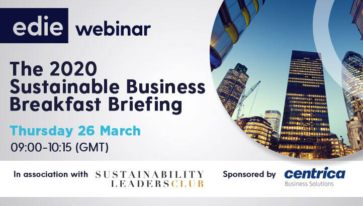 The 2020 Sustainable Business Breakfast Briefing