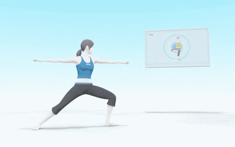 Wii Fit Trainer in Super Smash Bros